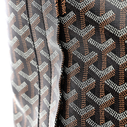 Goyard Goyardine Calfskin Alpin MM Backpack Black 11 of 15