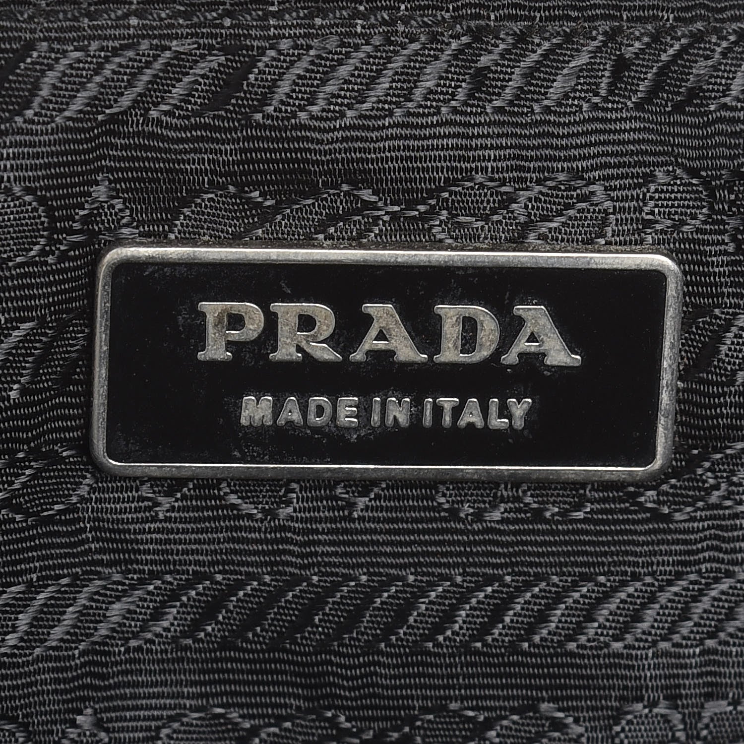 Prada Nylon Vela Medium Backpack Black 6 of 7