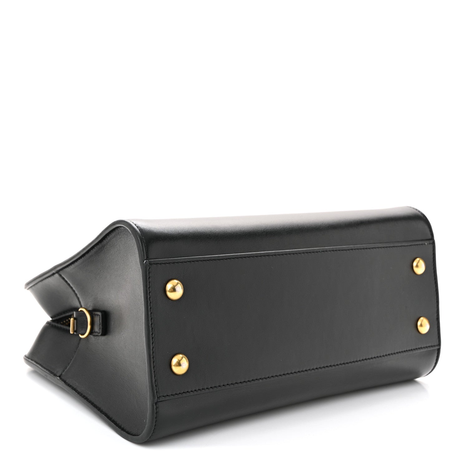 Saint Laurent Calfskin Monogram Baby Cabas Black 4 of 10