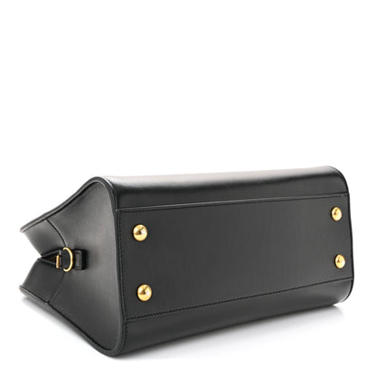 Saint Laurent Calfskin Monogram Baby Cabas Black 4 of 10