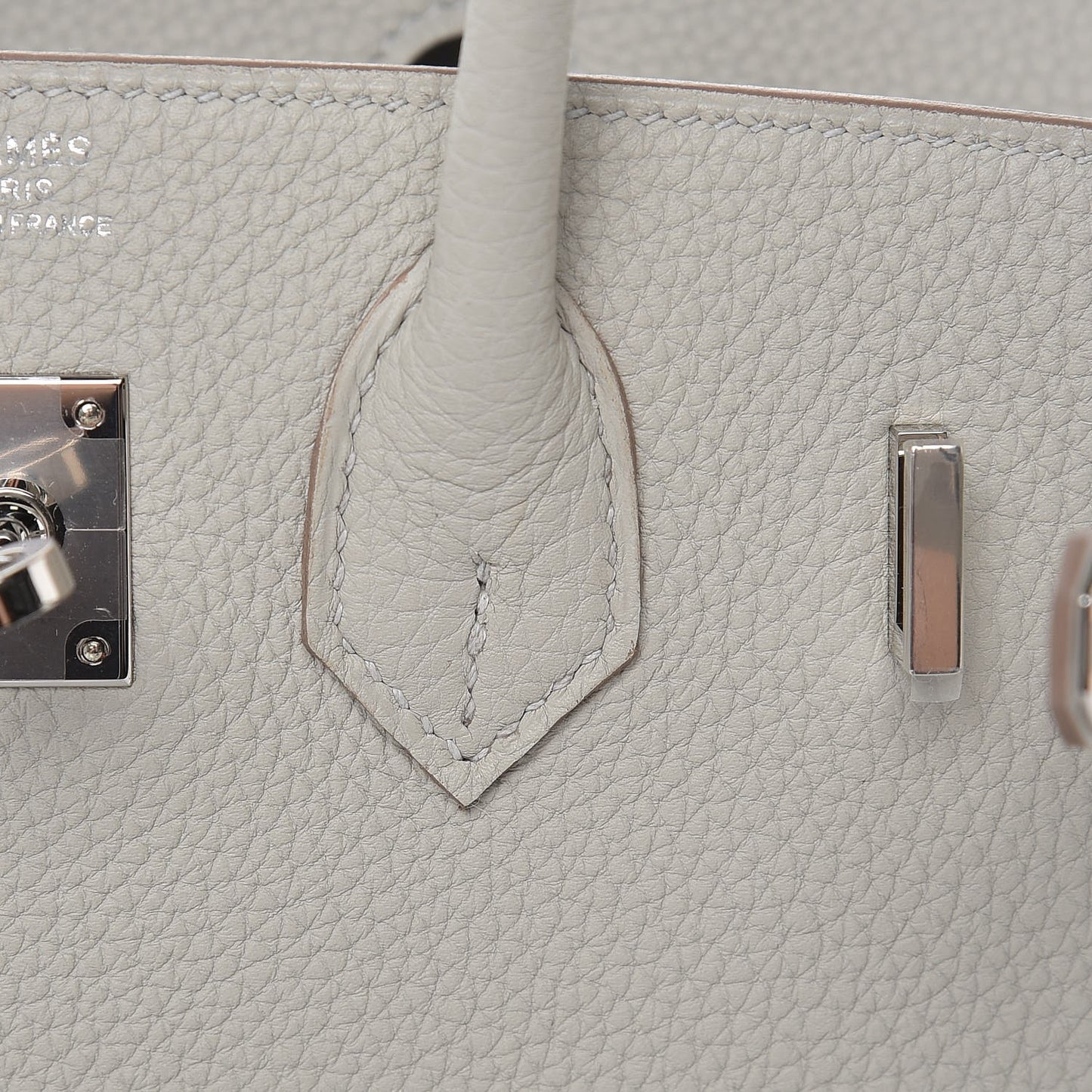 Togo Birkin 25 Gris Perle