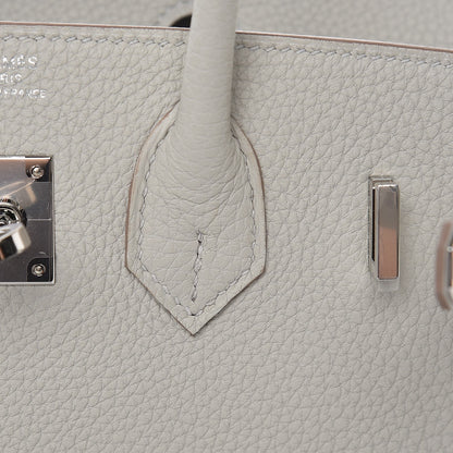 Hermes Togo Birkin 25 Gris Perle 28 of 33