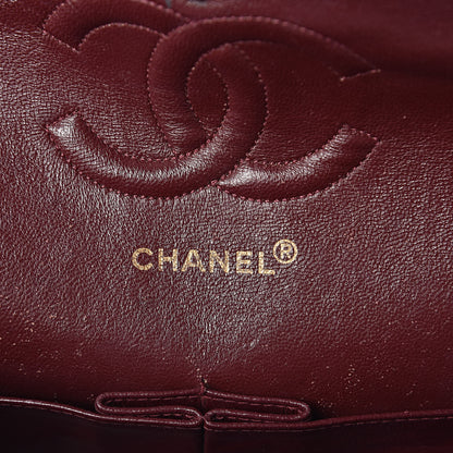Chanel Lambskin Quilted Medium Double Flap Black 6 of 12