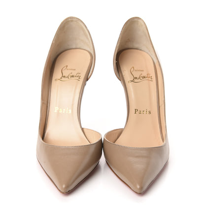Christian Louboutin Kid Iriza 100 Pumps 35 Beige 2 of 11