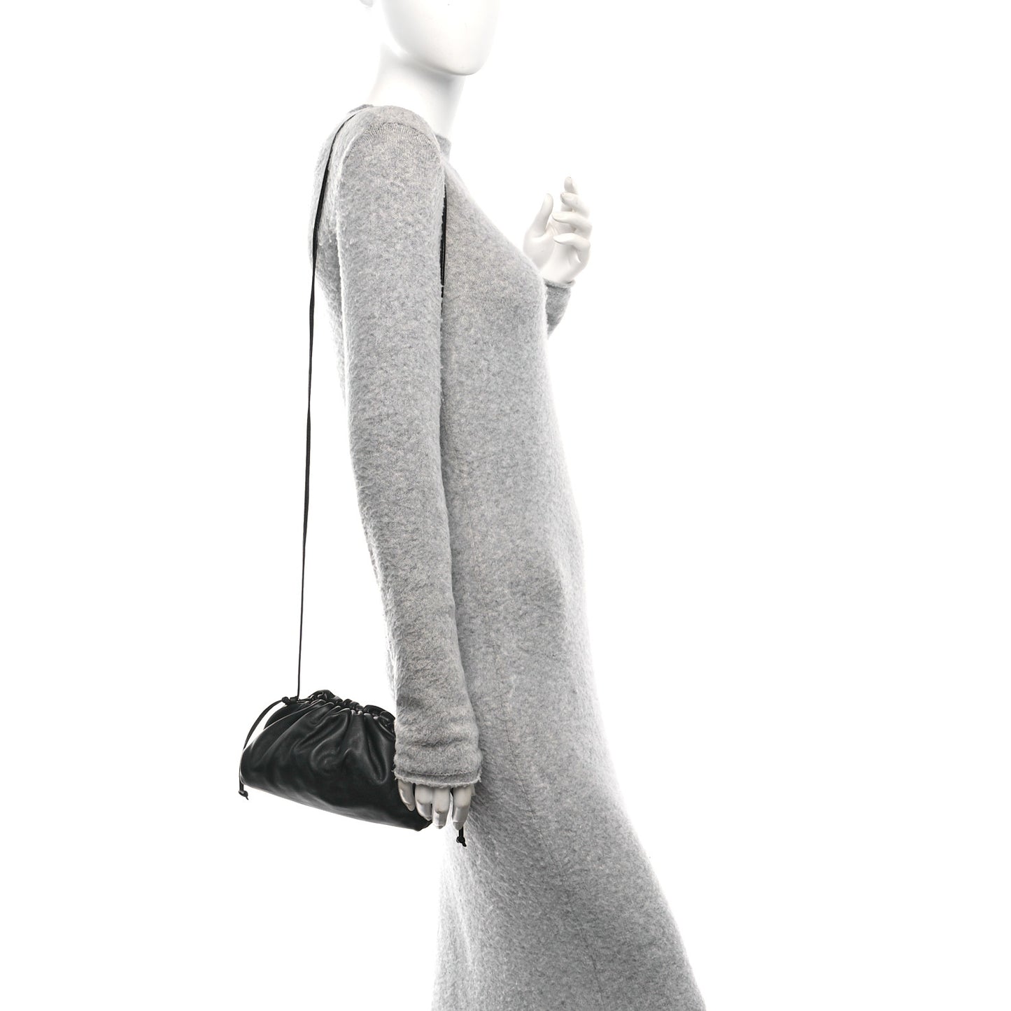 Butter Calfskin The Mini Pouch Black