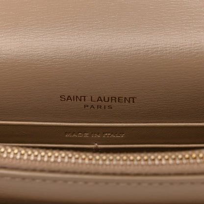 Saint Laurent Calfskin Monogram Sunset Chain Wallet Peru 5 of 9