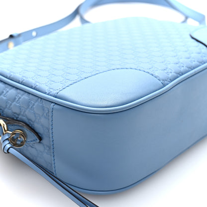 Gucci Microguccissima Mini Bree Messenger Bag  Mineral Blue 9 of 10