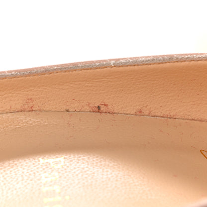 Christian Louboutin Kid Patent Tibunodo 85 Pumps 40 Black Ballerina 11 of 13