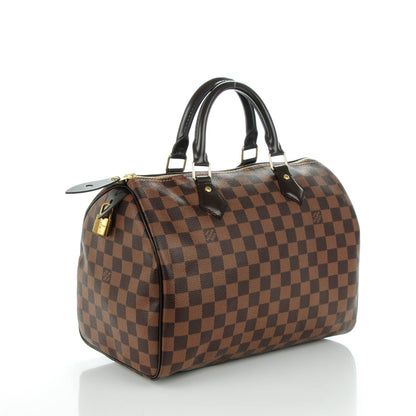 Louis Vuitton Damier Ebene Speedy 30 3 of 8