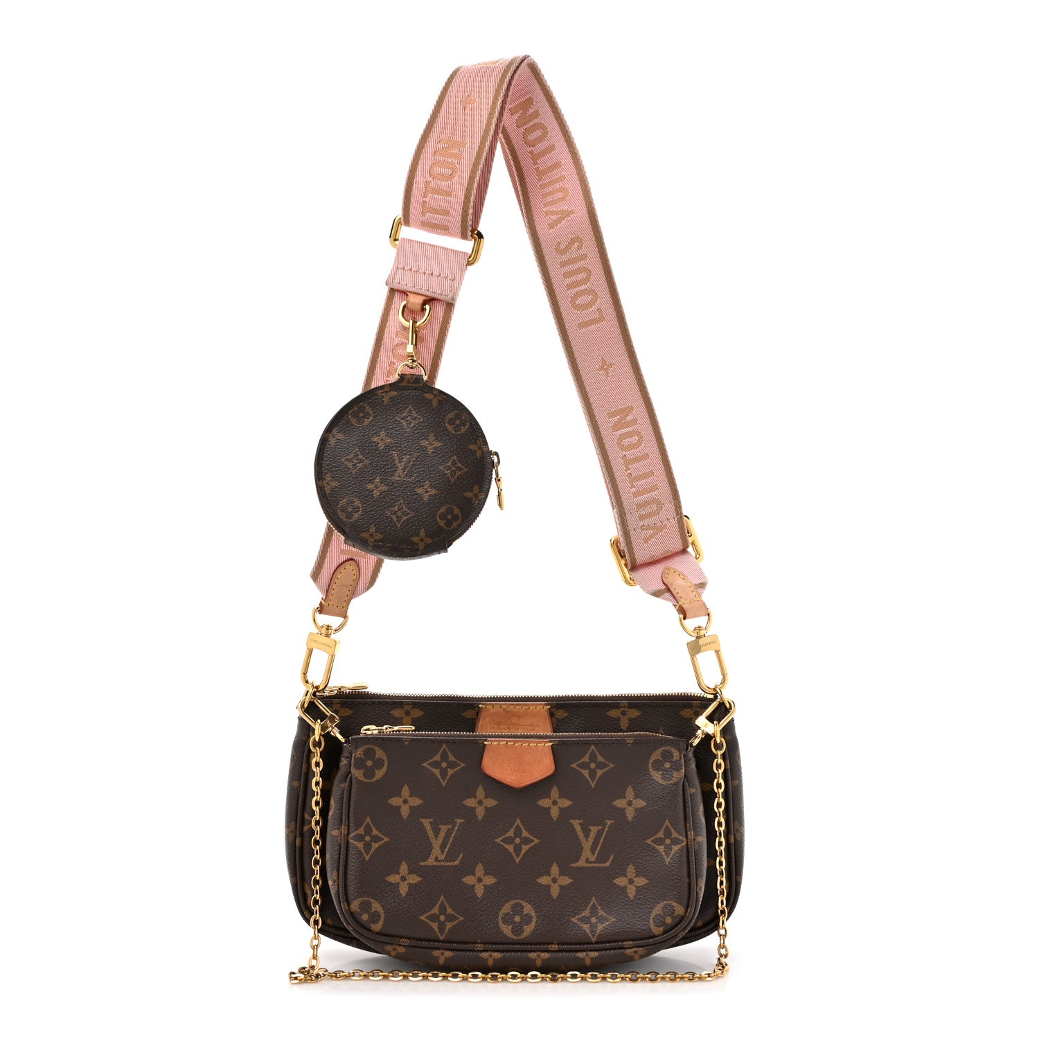 Louis Vuitton Monogram Multi Pochette Accessories Rose Clair 1 of 16