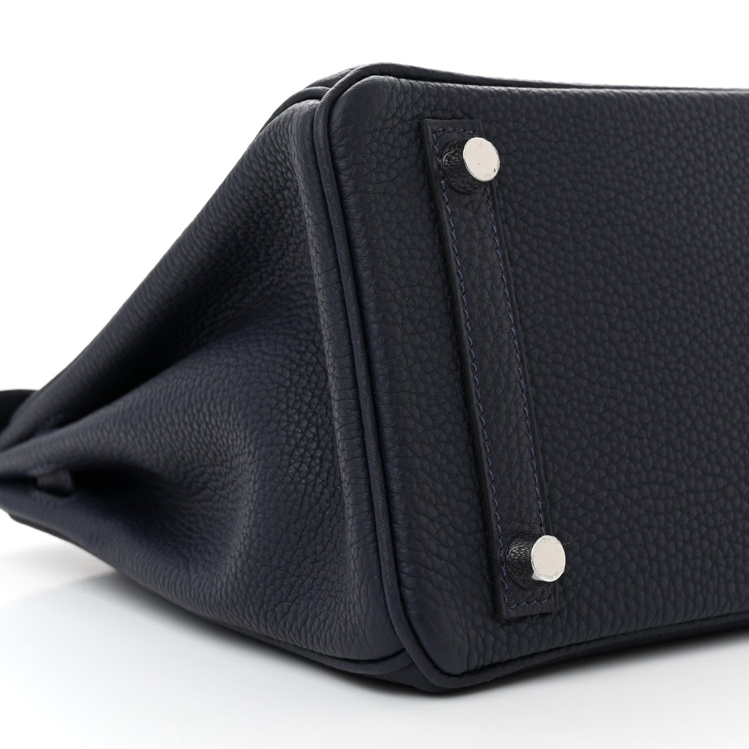 Hermes Togo Birkin 25 Bleu Nuit 9 of 11