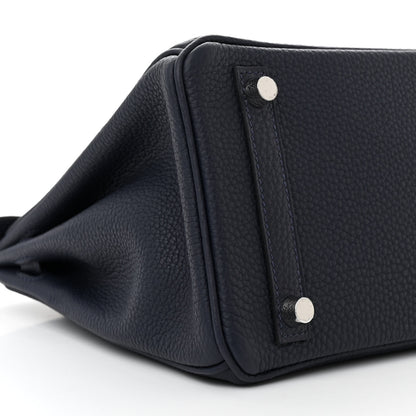 Hermes Togo Birkin 25 Bleu Nuit 9 of 11