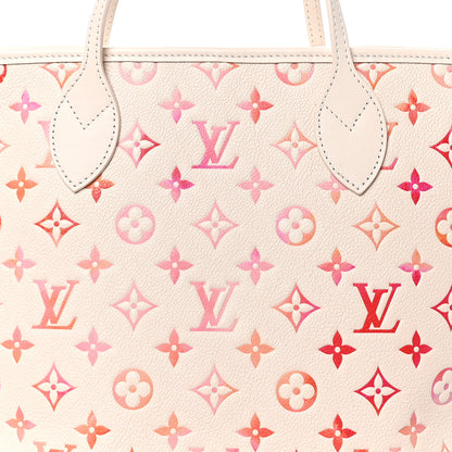 Louis Vuitton Empreinte Neverfull MM Sunrise Aquarelle 8 of 10