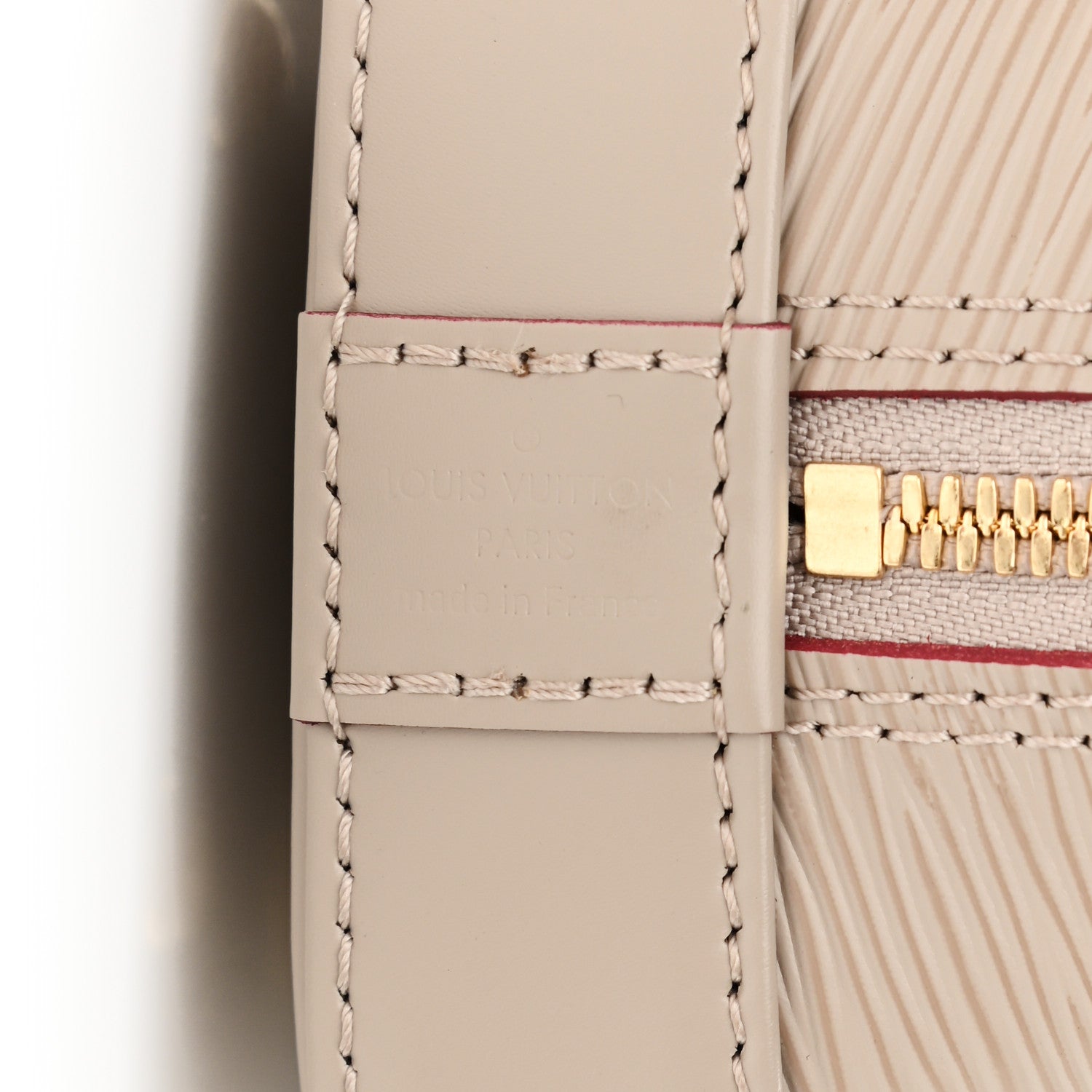 Louis Vuitton Epi Alma BB Galet 6 of 12