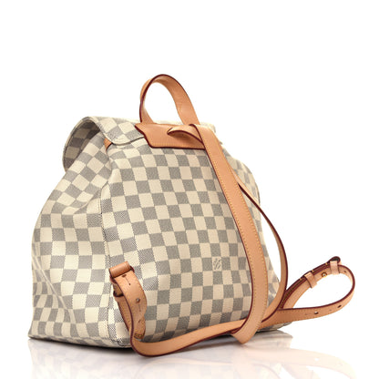 Louis Vuitton Damier Azur Sperone Backpack 2 of 11