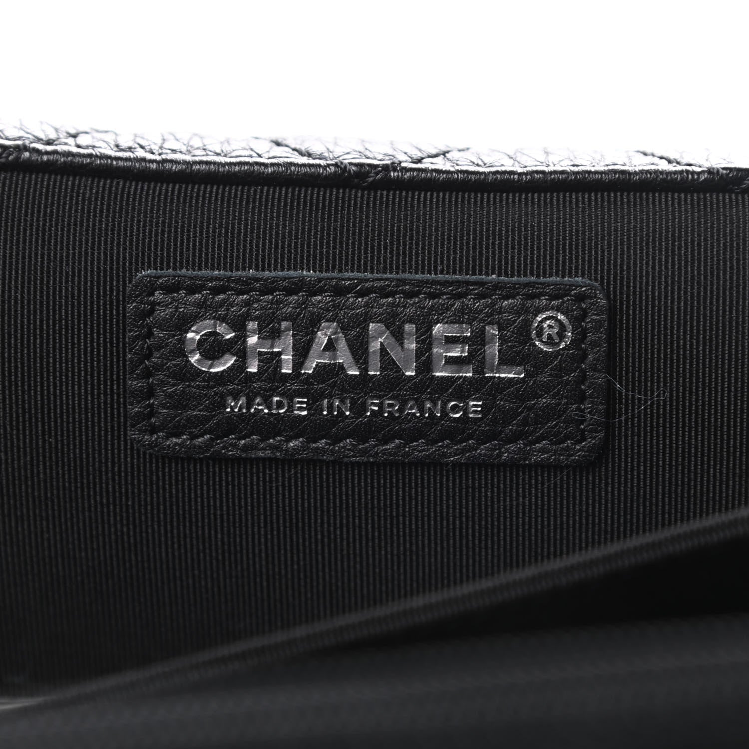 Chanel Calfskin Quilted XXL Travel Flap Bag Black 6 of 10