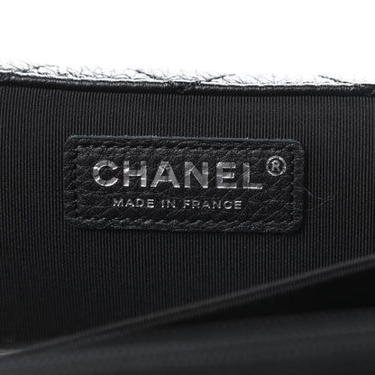 Chanel Calfskin Quilted XXL Travel Flap Bag Black 6 of 10