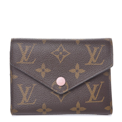 Louis Vuitton Monogram Victorine Wallet Rose Ballerine 1 of 9