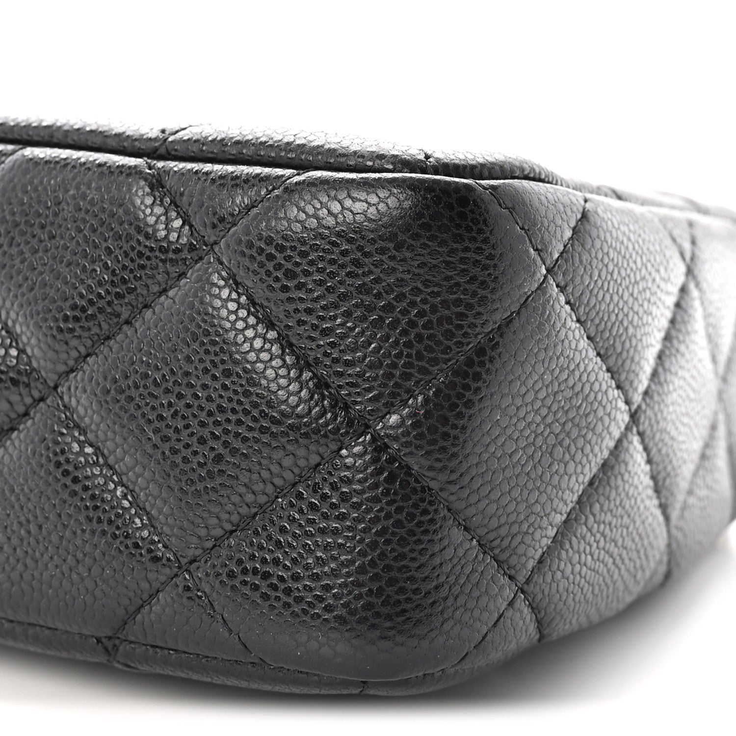 Chanel Caviar Quilted Purse With Chain Black 9 of 9
