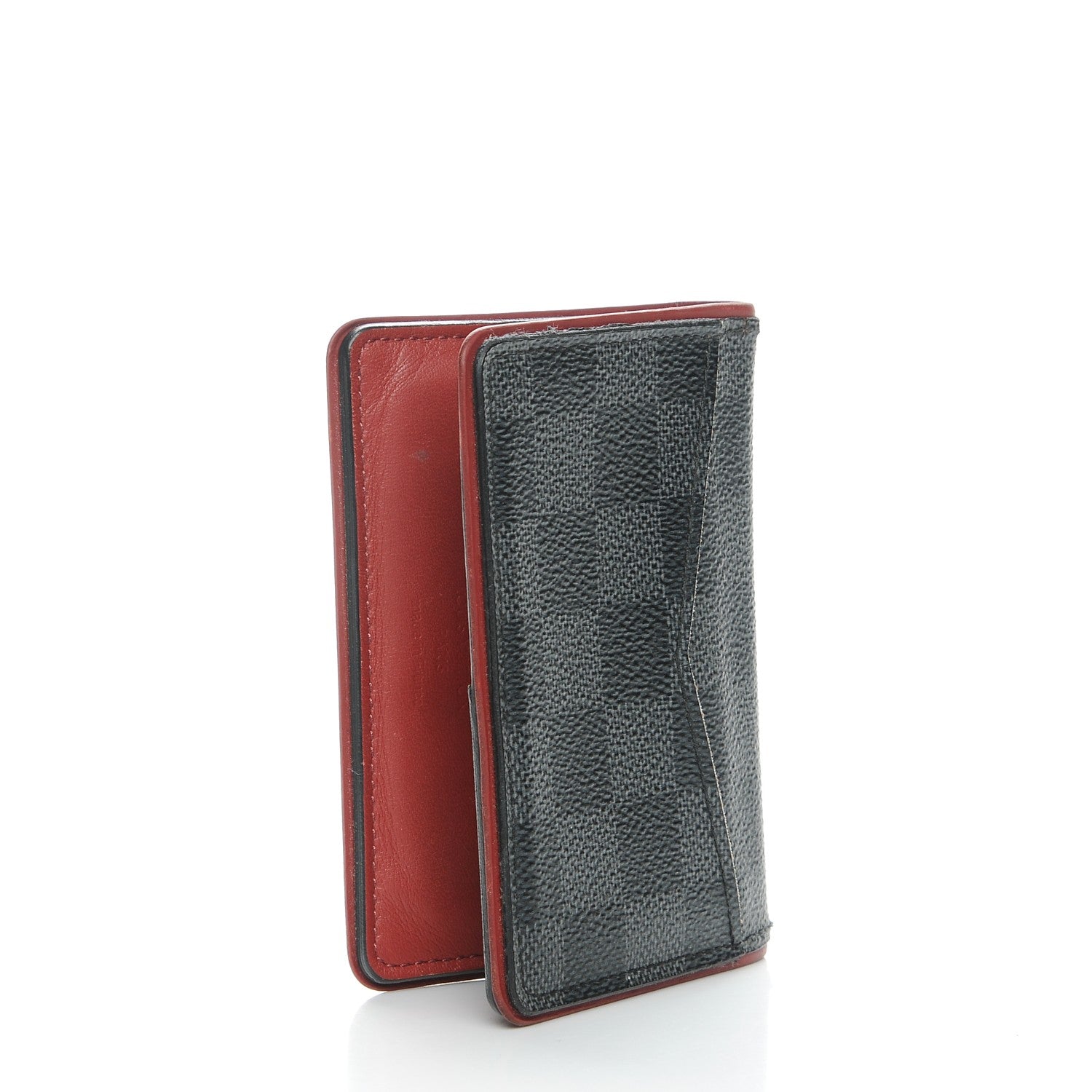 Louis Vuitton Damier Graphite Pocket Organizer Bordeaux 3 of 7