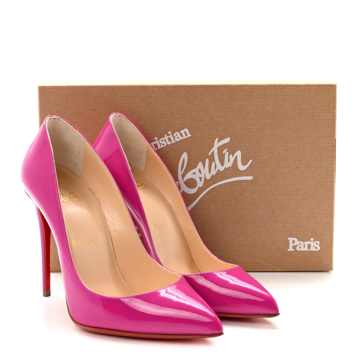 Patent Pigalle Follies 100 Pumps 37 Indian Rose
