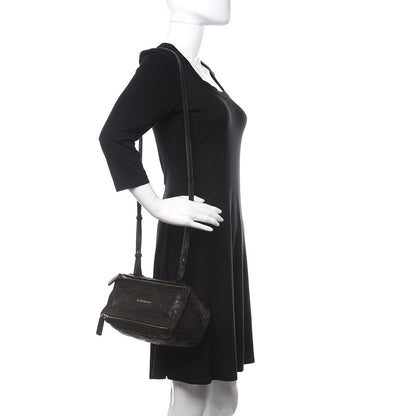 Givenchy Tumbled Sheepskin Mini Pandora Black 2 of 10