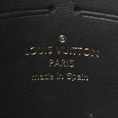 Louis Vuitton Damier Ebene Vavin Chain Wallet Black 6 of 10