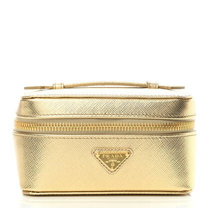 Prada Saffiano Beauty Case Platino 1 of 7