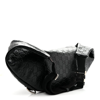 Gucci Guccissima Web Belt Bag Black 3 of 12