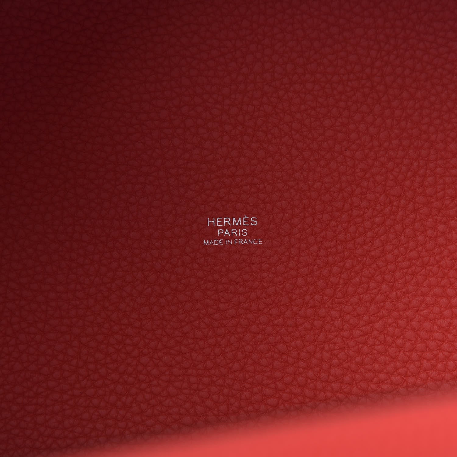 Hermes Taurillon Clemence Picotin Lock 22 MM Rouge Tomate 6 of 11