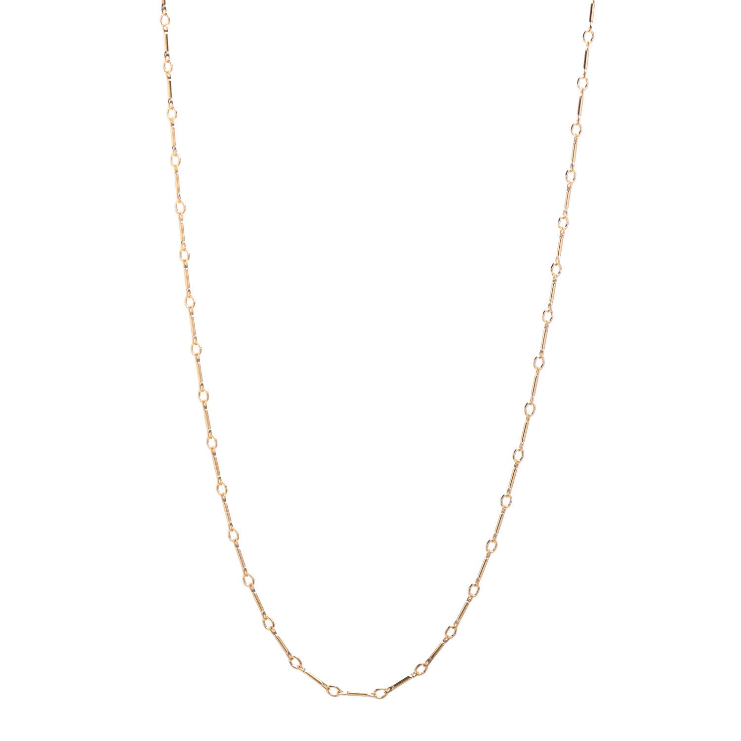 Tiffany 18K Yellow Gold Link Chain Necklace 1 of 4