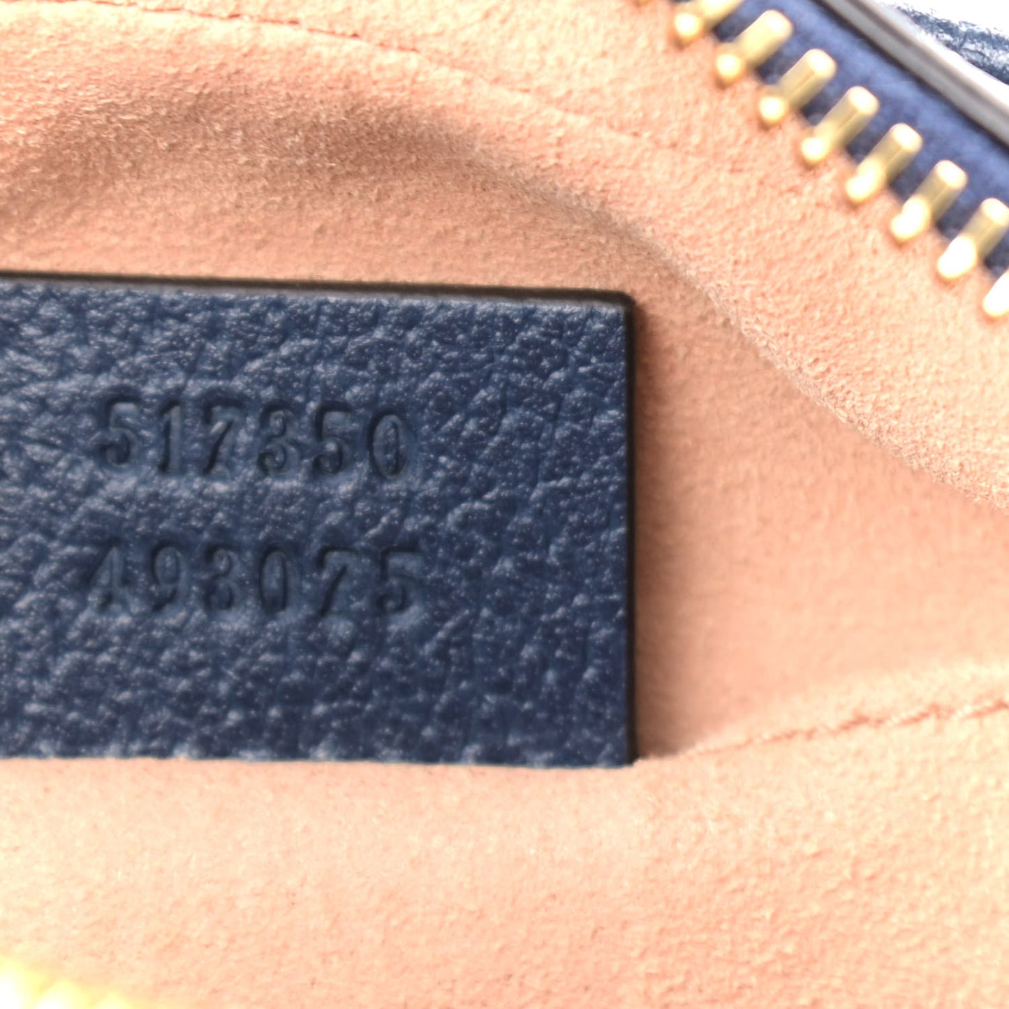 Textured Calfskin Web Mini Ophidia Shoulder Bag Blue Agata