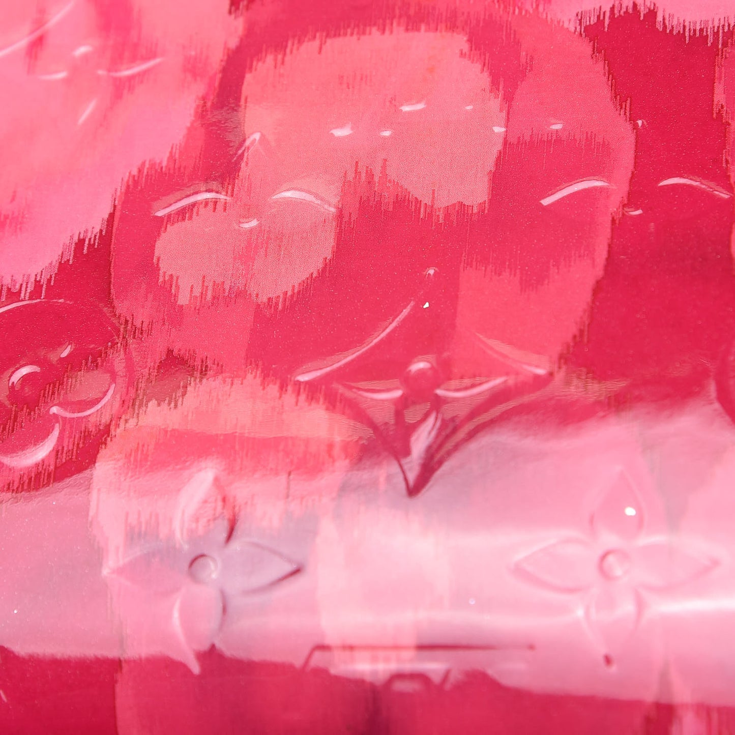 Vernis Ikat Zippy Wallet Rose Indien