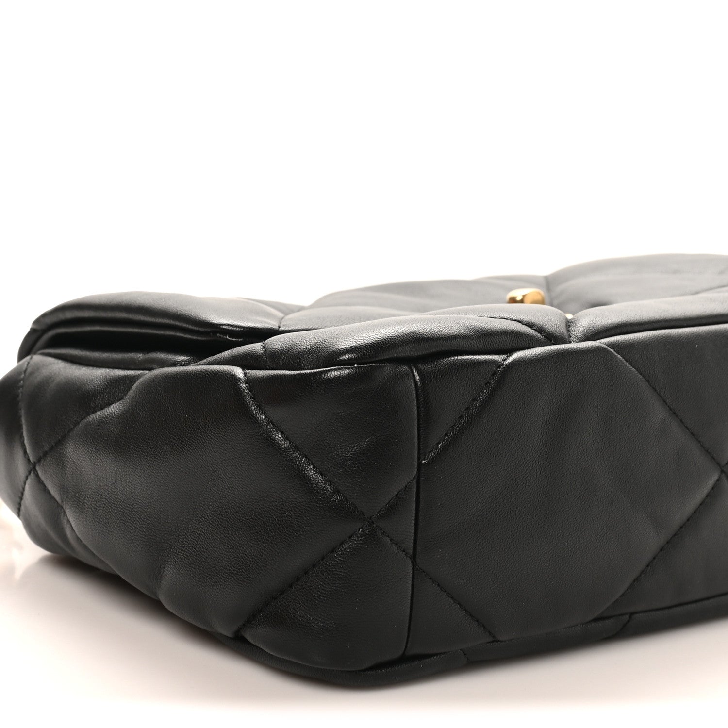 Chanel Lambskin Quilted Medium Chanel 19 Flap Black 9 of 11