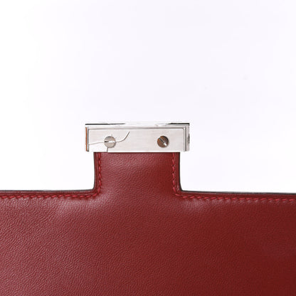 Hermes Tadelakt Constance 18 Rouge Vif 16 of 22