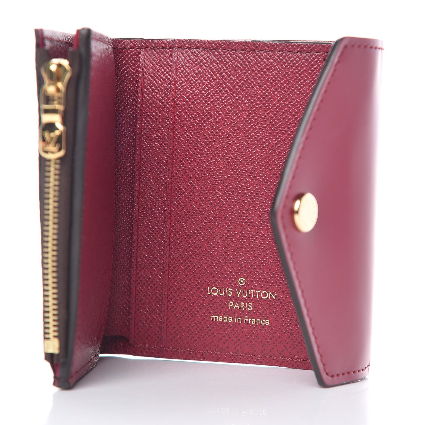 Monogram Zoe Wallet Fuchsia