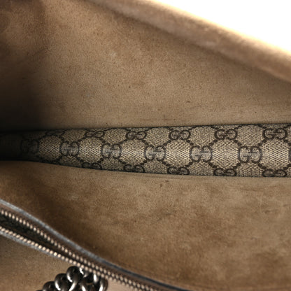Gucci GG Supreme Monogram Small Dionysus Shoulder Bag Taupe 5 of 10
