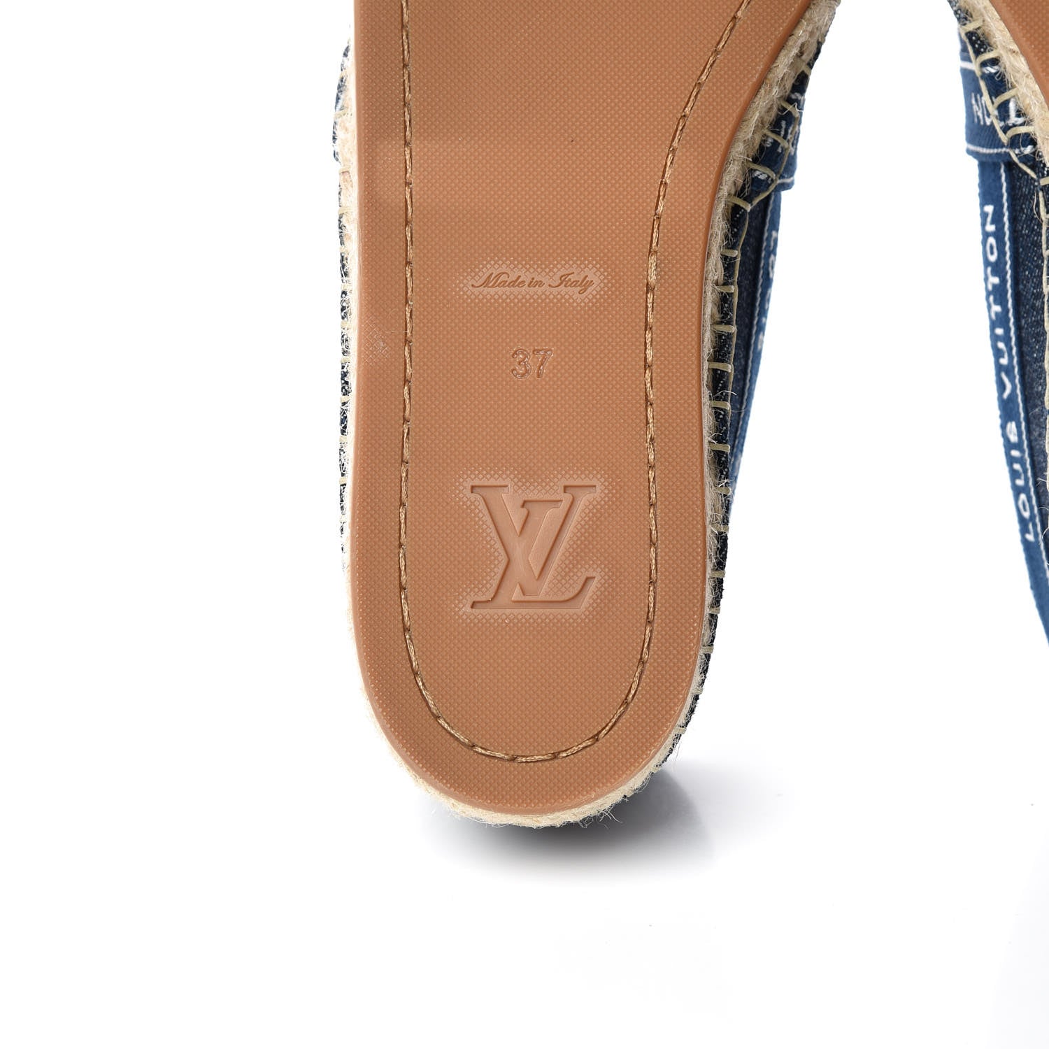 Louis Vuitton Denim Croisiere Espadrille 37 Marine 6 of 9