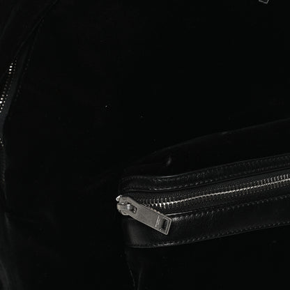 Saint Laurent Velvet Mini City Backpack Black 10 of 11