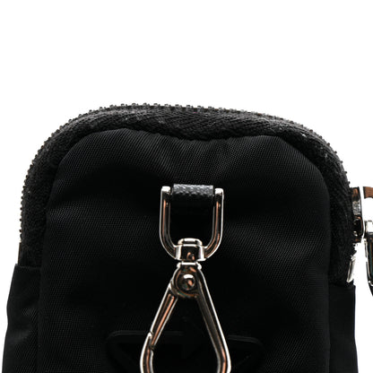 Prada Re-Nylon Saffiano Re-Edition 2005 Shoulder Bag Black 13 of 13