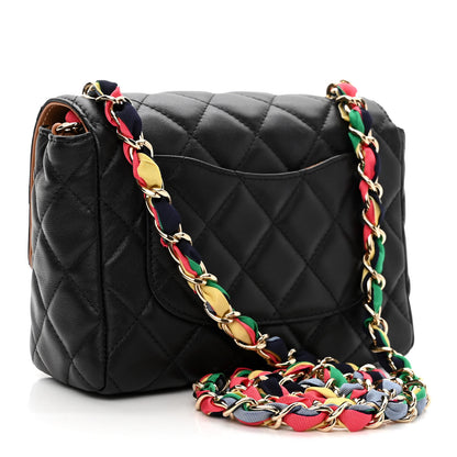 Chanel Lambskin Mixed Fibers Quilted Cocovado Flap Black 3 of 12