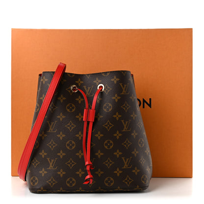 Louis Vuitton Monogram Neonoe MM Coquelicot 11 of 11