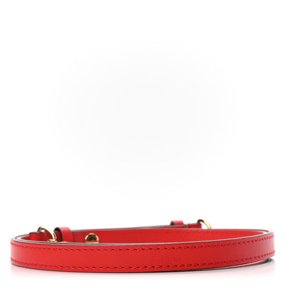 Louis Vuitton Calfskin Neonoe Adjustable Shoulder Strap Coquelicot 2 of 3