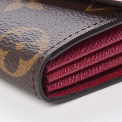 Louis Vuitton Monogram Sarah Multicartes Fuchsia 9 of 9