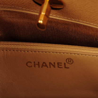 Chanel Caviar Quilted Tote Beige 8 of 9