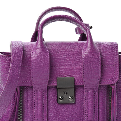 3.1 Phillip Lim 3.1 Textured Calfskin Mini Pashli Satchel Orchid 7 of 9