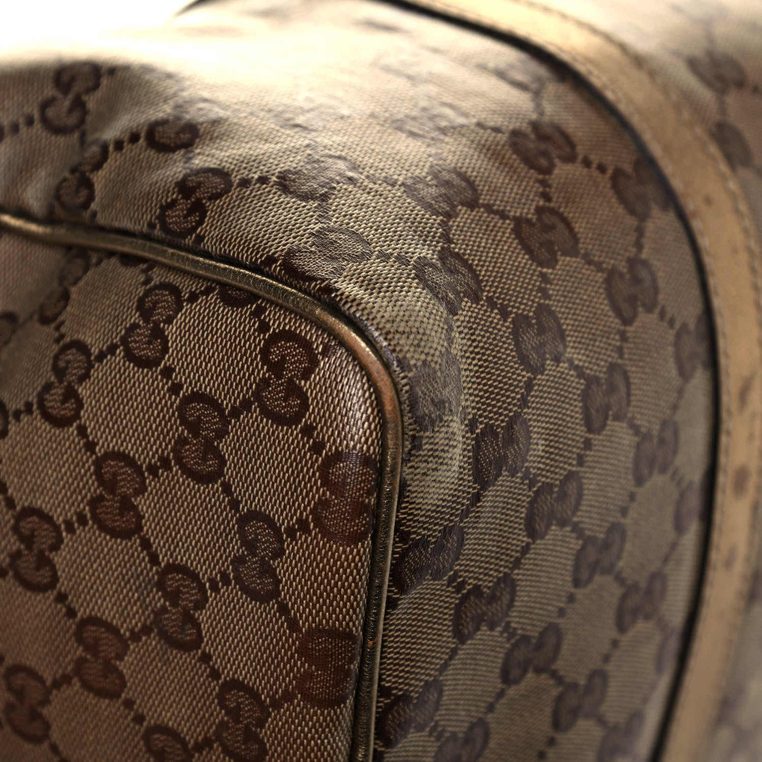 Gucci Crystal Monogram Medium Joy Boston Bronze 12 of 18