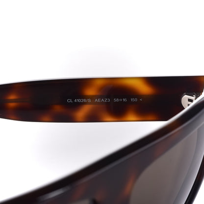 Celine Shadow Sunglasses CL 41026/S Havana 6 of 6