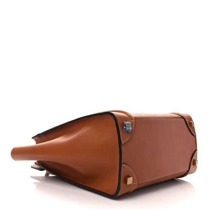 Celine Natural Calfskin Micro Luggage Tan 4 of 11