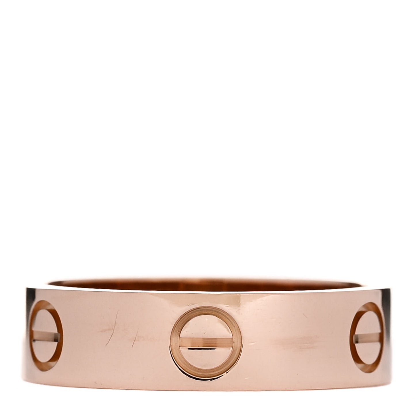 18K Pink Gold 5.5mm LOVE Ring 58 8.5